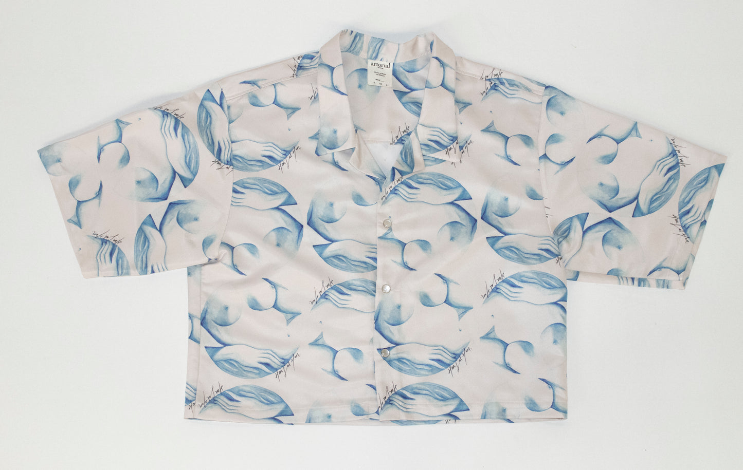 The Litho Cropped Shirt