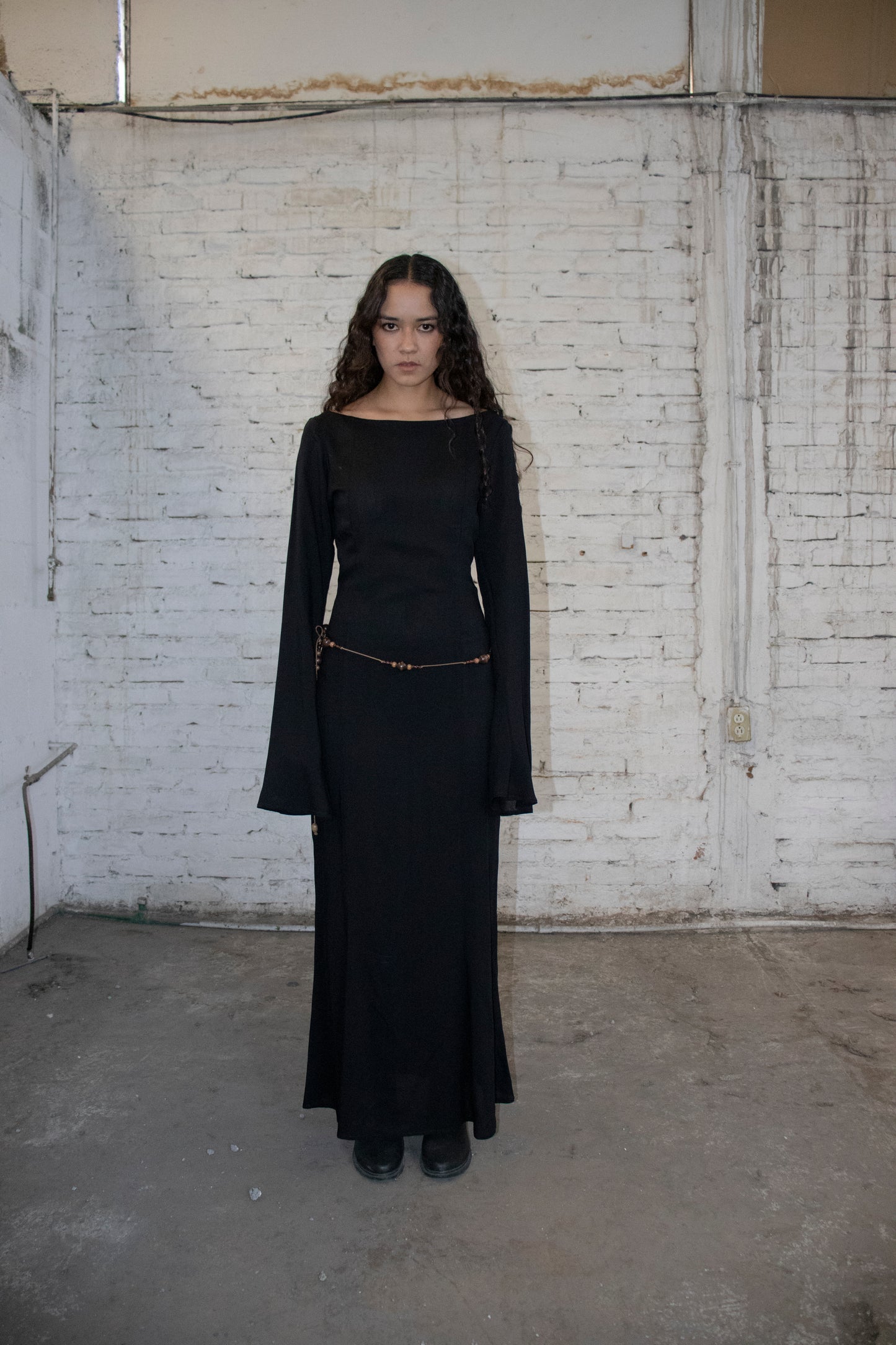 The Realm Dress Full Black