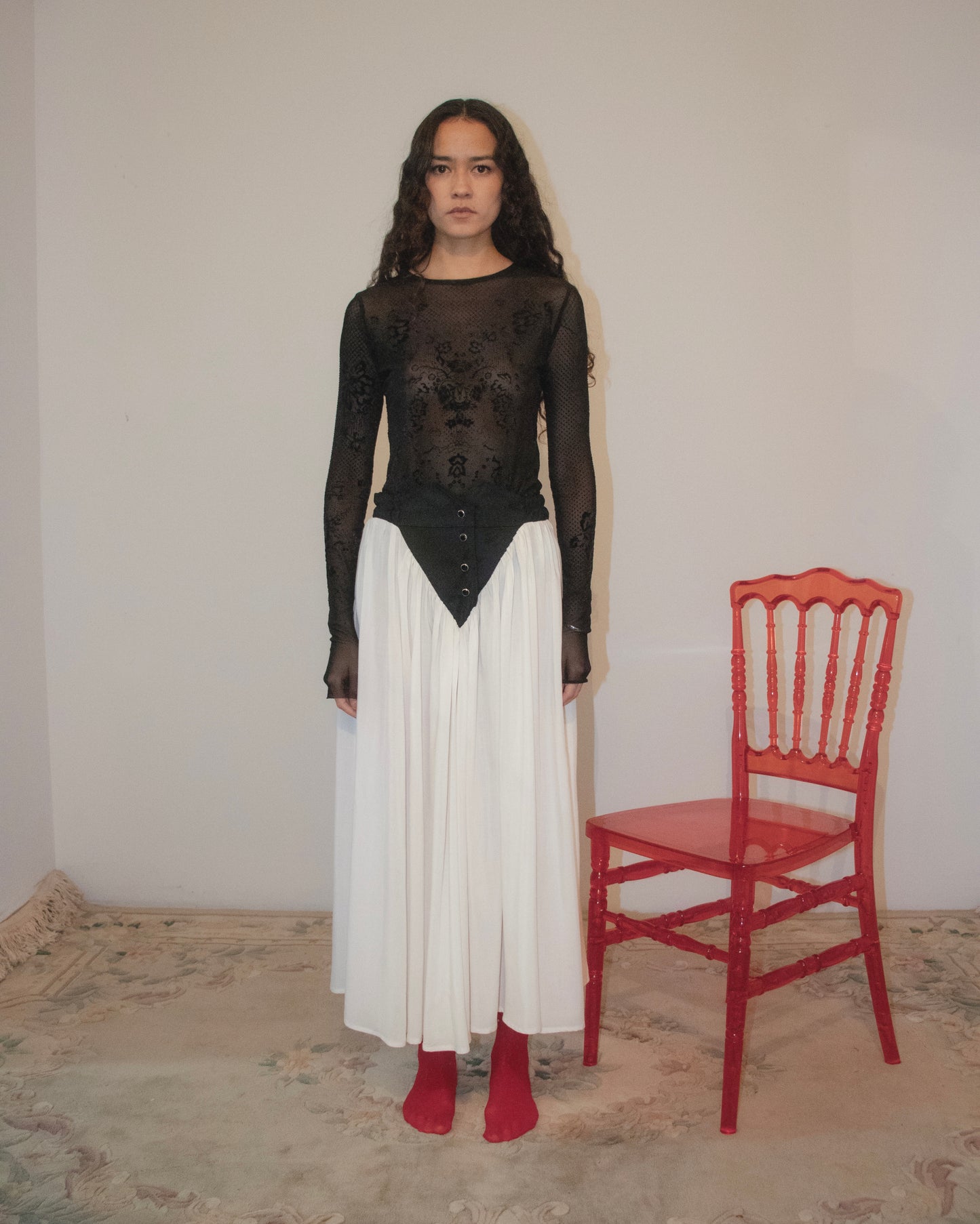 Crimson Skirt