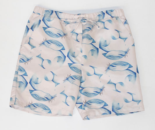 Blue Nude Short Man